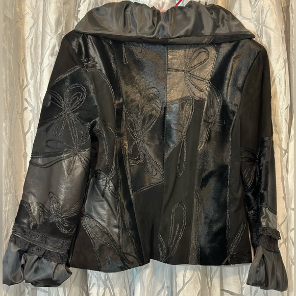 Vintage~STILLMAN Studio, New York. XL Genuine Lamb leather NWT - Picture 4 of 12